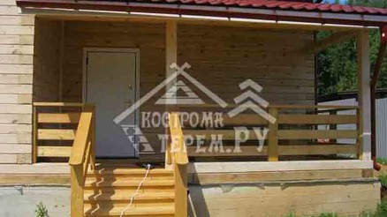 Отзыв о строительстве брусового дома 8х9 по проекту ДБ-49