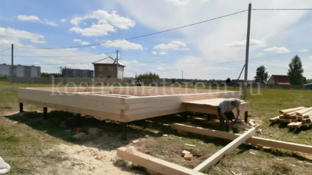 Строительство дома в г. Иваново, проект ДБ-15