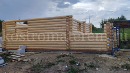 Строительство бани в Костромской области