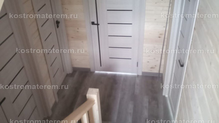 Отделка дома из бруса 